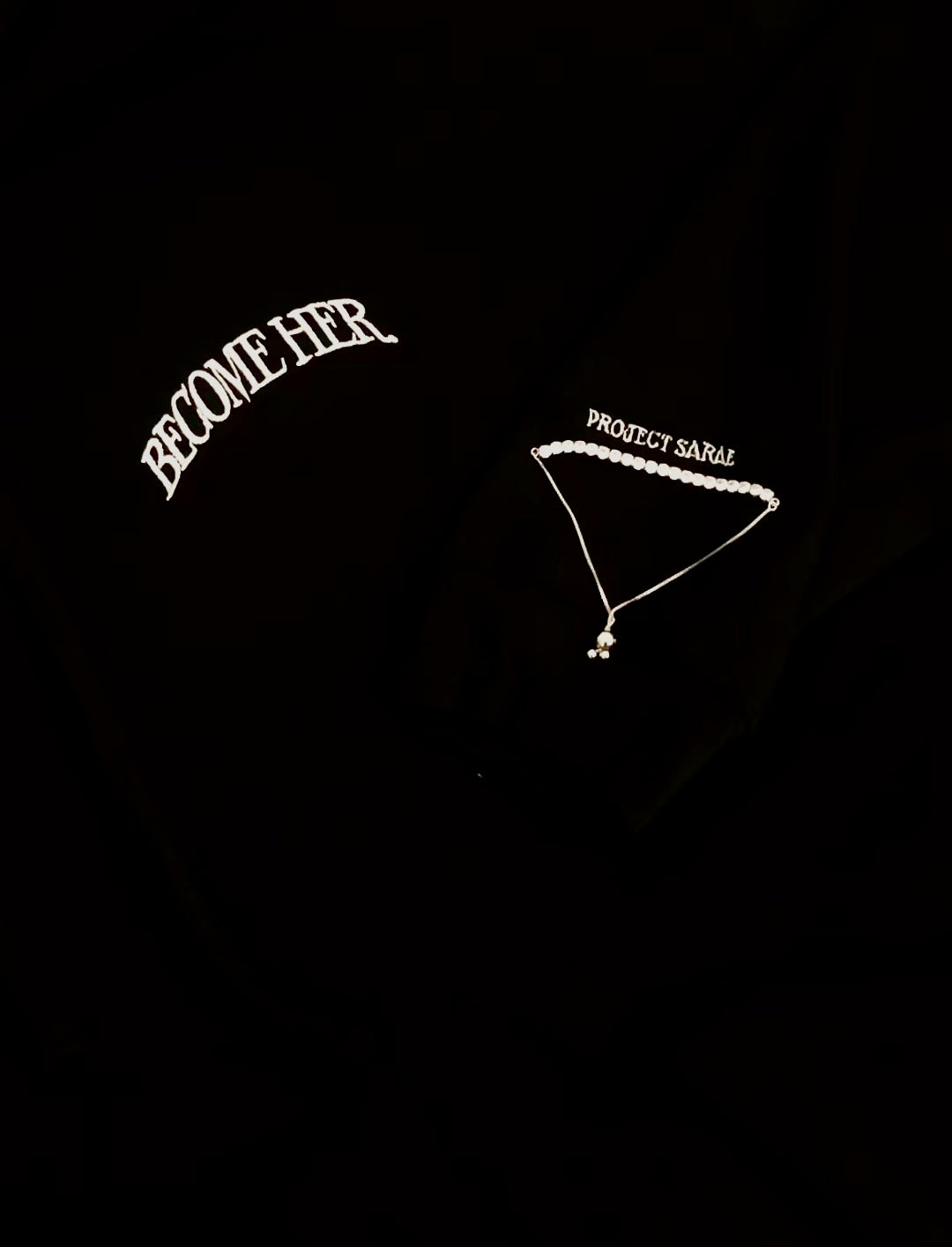 BECOME HER CROPPED HOODIE